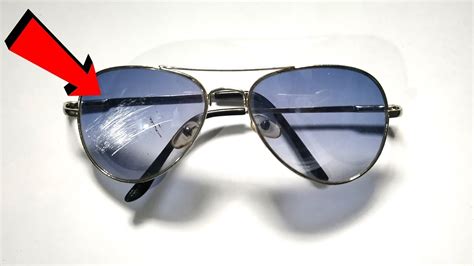 scratched sunglasses repair